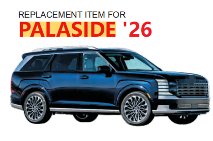 Aripa fata dreapta stanga Aripa lateral pasager pentru HYUNDAI PALISADE 2026